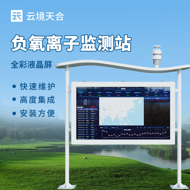 負氧離子監(jiān)測站應用于哪些場景